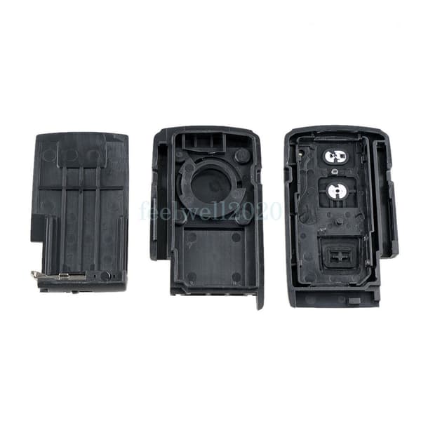 Replacement For Toyota Corolla Verso Prius 2 Button Smart Key Case + TOY43 Blade