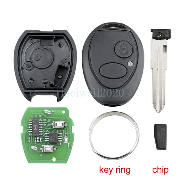 433Mhz Remote Key Fob For Land Rover TD4 TD5  Discovery 1998 1999 2000 2001 2002