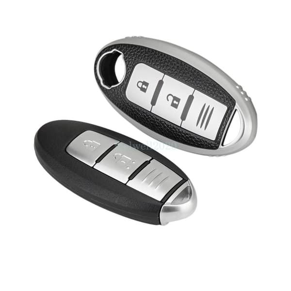 For Nissan Qashqai Juke X-trail Pulsar 2 Button Remote Protector Key Fob Cover