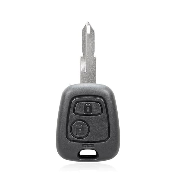 433MHz 2 Button Remote Key Fob for Peugeot 106 107 206 207 306 307 407 406 Chip