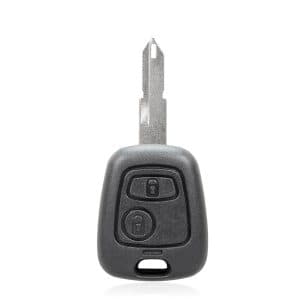 433MHz 2 Button Remote Key Fob for Peugeot 106 107 206 207 306 307 407 406 Chip