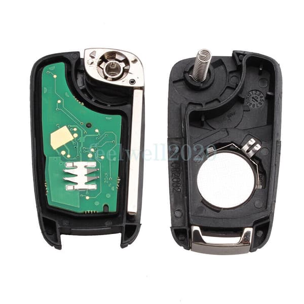 For Vauxhall Corsa E Astra J Zafira C Insignia 433mhz ID46 Flip Remote Key Fob
