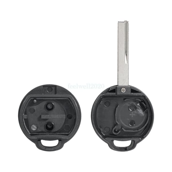 2 Button Key Case Shell For Mitsubishi Colt Remote Fob 2005 - 2012 Smart ForFour
