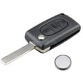 Miniatyrbilde 3 av 7: 3 Button Flip Remote Key Fob Case For Peugeot Expert Citroen Dispatch Berlingo