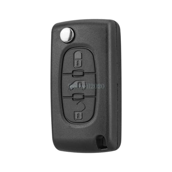 Flip Key Fob Case Shell For Citroen Dispatch Berlingo 2006 2007 2008 2009 2010