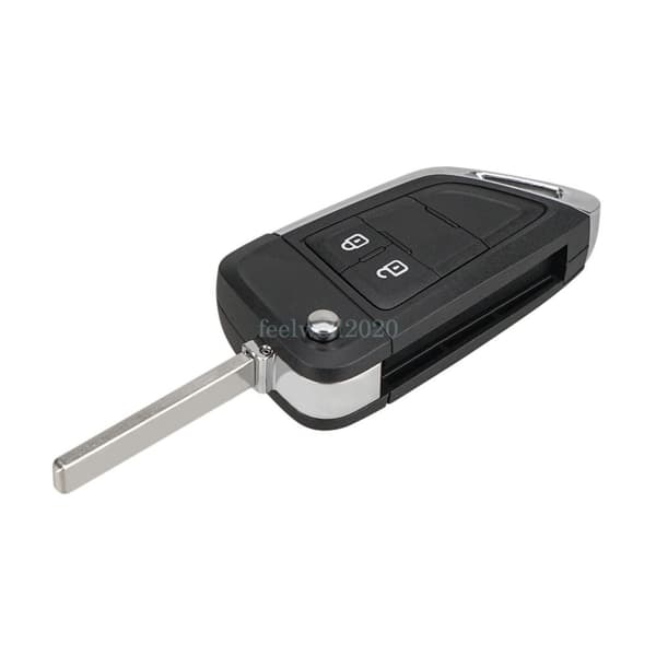 Remote Key Fob Case 2 Button For Vauxhall Opel Astra Insignia Corsa Flip Upgrade