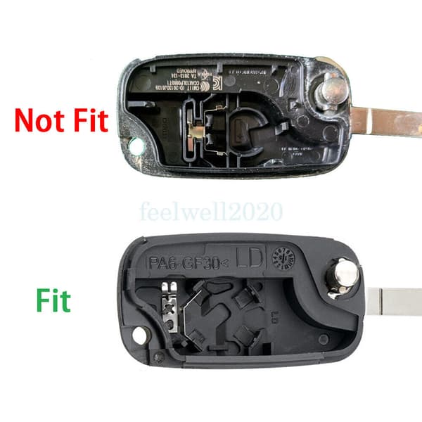 3 BUTTON CAR KEY FOB CASE SHELL FOR RENAULT KANGOO CLIO MEGANE MODUS REPLACEMENT