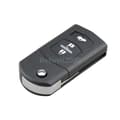 Miniatyrbilde 6 av 7: 2X 3 Button Flip Remote Key Fob Case Shell For Mazda 2 3 5 6 RX8 MX5 Replacement