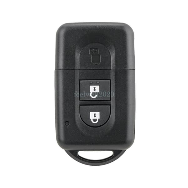 2B Flip Key Fob For Nissan Duke Juke Micra Navara Qashqai X-trail 46 Chip 433MHz
