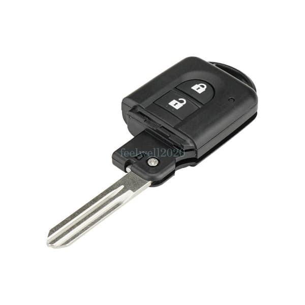 2B Flip Key Fob For Nissan Duke Juke Micra Navara Qashqai X-trail 46 Chip 433MHz