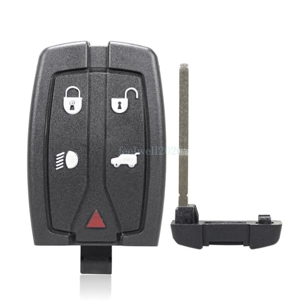 5Button Key Fob Case Shell Cover for Land Rover Freelander 2 2011 2012 2013 2014