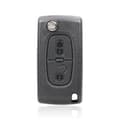 Pikkukuva 1 / 7: 2 Button Flip Key Fob Case for Peugeot 308 3008 2010 2011 2012 2013 2014 2015