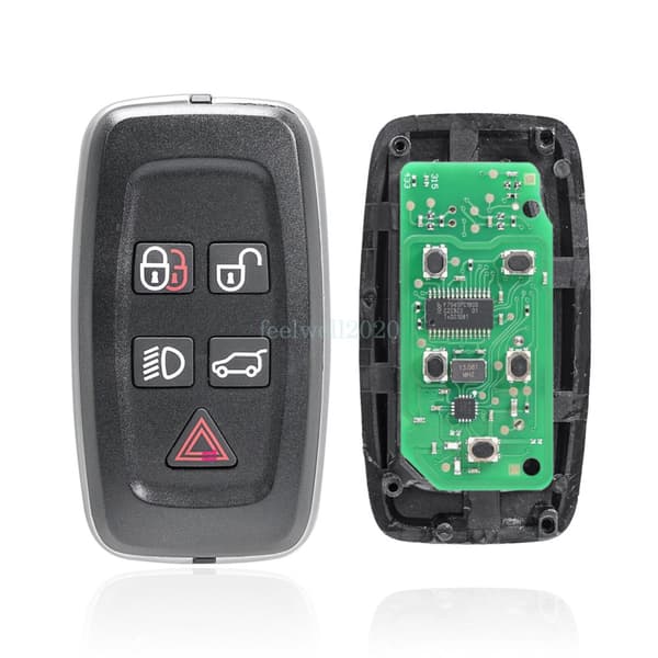 For Land Rover Discovery 4 Range Rover Sport 5 Button Car Remote Key Fob 433Mhz