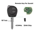 Miniatyrbilde 6 av 6: For Suzuki Grand Vitara Swift Car Remote Key Entry Fob 2 Button ID46 Chip 433MHz