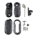 Miniatyrbilde 3 av 7: 2PC 3 Button Remote Key Fob Shell Case For Fiat 500 Ducato Panda Citroen Jumper
