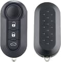 Miniatyrbilde 1 av 7: 2PC 3 Button Remote Key Fob Shell Case For Fiat 500 Ducato Panda Citroen Jumper