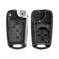 Miniatyrbillede 7 af 7: Replacement Flip Key Fob Case + Battery For KIA Ceed Sportage Rio Picanto Optima