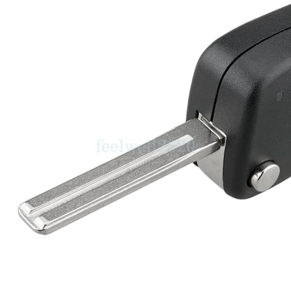 Replacement Flip Key Fob Case + Battery For Hyundai i20 2008 2009 2010 2011 2012
