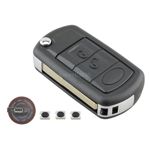 3 Button Key Shell Case For Land Rover Range Rover Vouge Sport 2006 2007 2008
