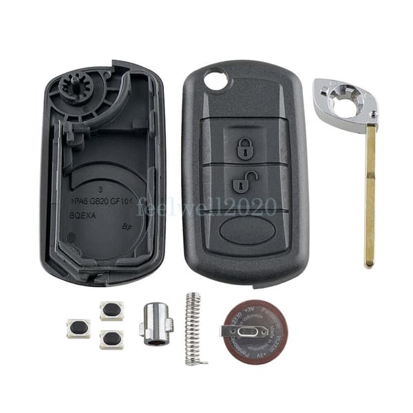 3 Button Key Shell Case For Land Rover Range Rover Vouge Sport 2006 2007 2008