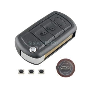 3 Button Key Shell Case For Land Rover Range Rover Vouge Sport 2006 2007 2008