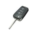 Miniatyrbilde 1 av 7: 3 Button Flip Key Fob Case + Battery For Hyundai i20 i30 ix20 Elantra Veloster