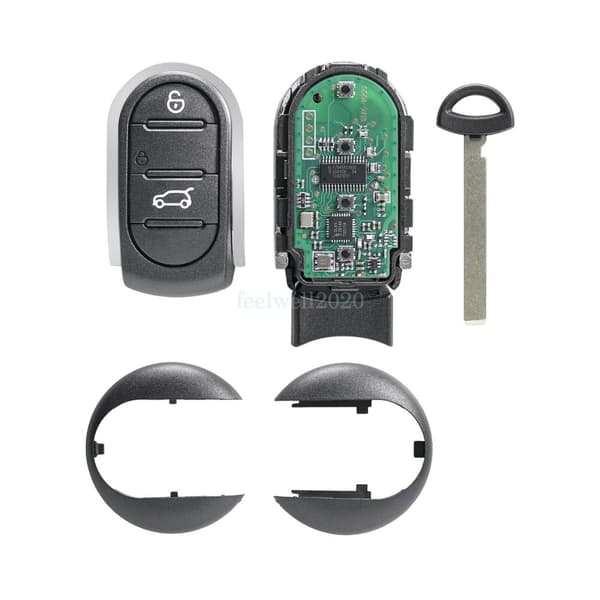 3 Button Remote Key Fob ID49 For Mini Cooper S Clubman Convertible Works F55 F56