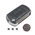 Miniatyrbilde 1 av 7: For Land Rover Discovery 3 Range Sport 3 Button Car Key Fob Case Battery Switch