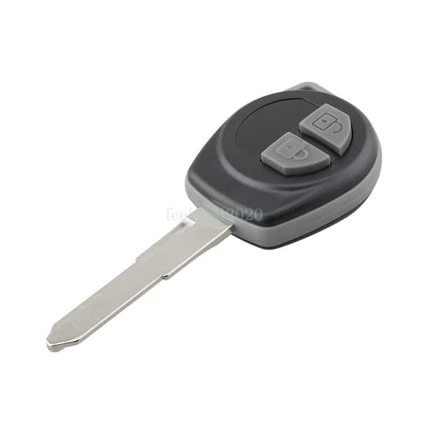 2 Button Key Fob Case For Suzuki Swift Ignis Alto SX4 Vitara + CR1620 Battery