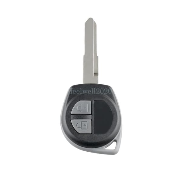 2 Button Key Fob Case For Suzuki Swift Ignis Alto SX4 Vitara + CR1620 Battery