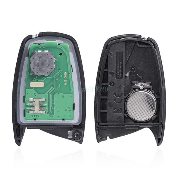 3 Button Car Smart Key for Hyundai Santa Fe IX25 IX35 I30 IX45 Remote Fob 433MHz