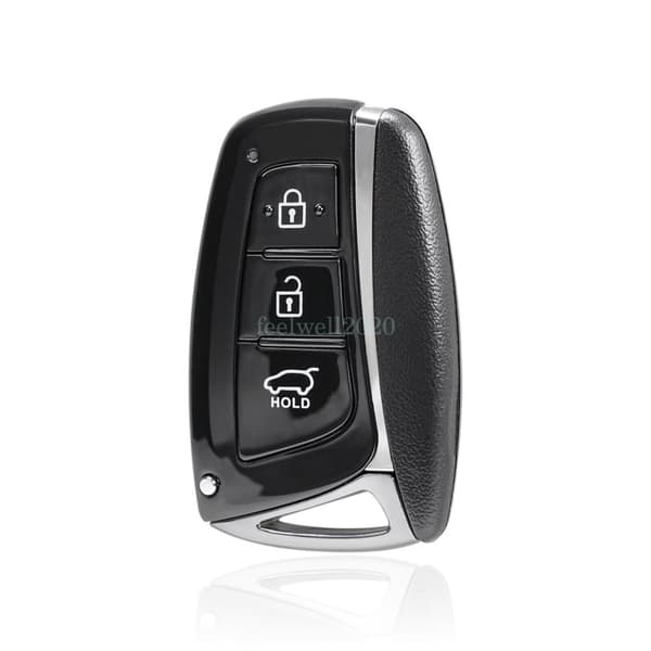3 Button Car Smart Key for Hyundai Santa Fe IX25 IX35 I30 IX45 Remote Fob 433MHz