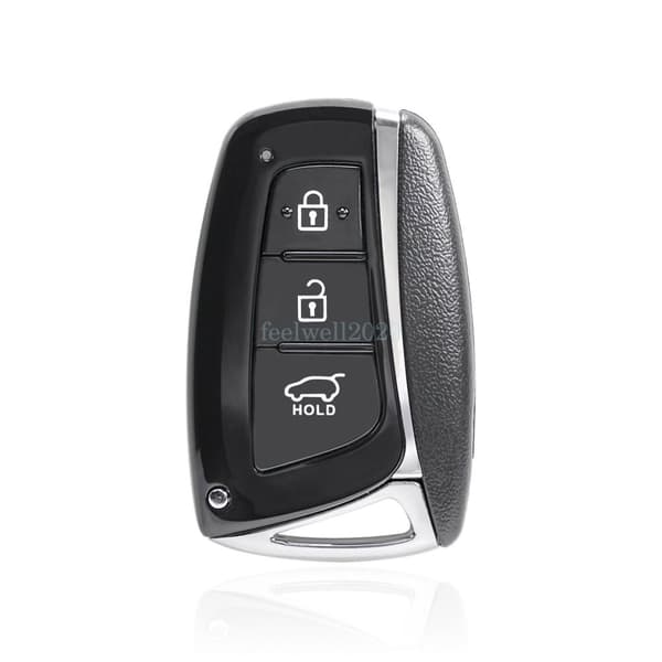 3 Button Car Smart Key for Hyundai Santa Fe IX25 IX35 I30 IX45 Remote Fob 433MHz
