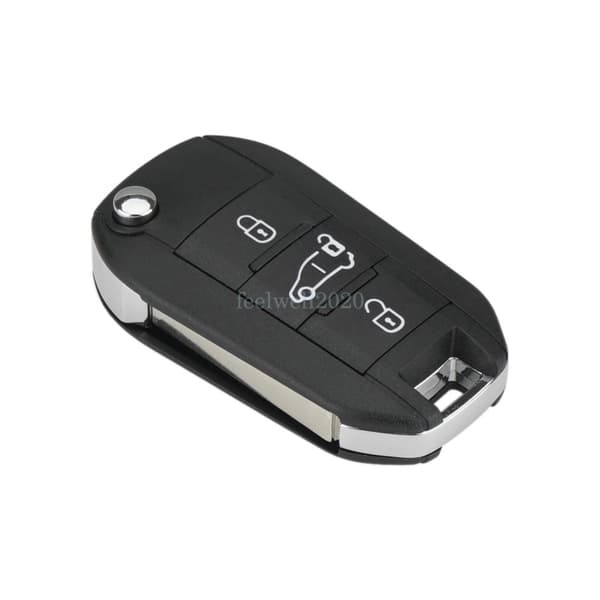 3 Button Remote Key Fob 433Mhz 4A for Citroen Berlingo Dispatch 2009 2010 2011