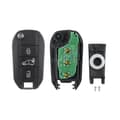 Miniatyrbilde 5 av 7: 3 Button Remote Key Fob 433Mhz 4A for Citroen Berlingo Dispatch 2009 2010 2011