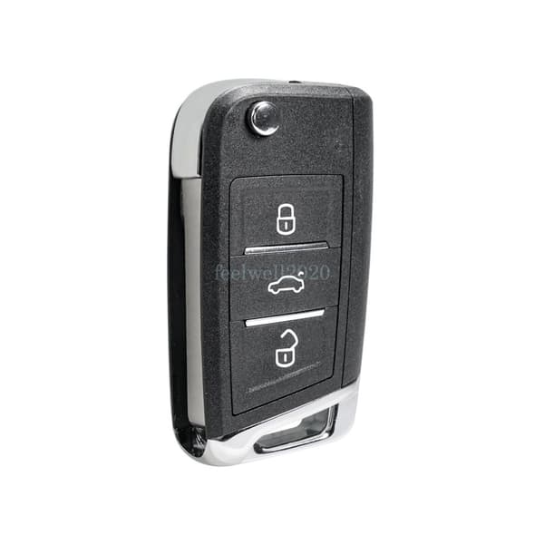 For 2016 2017 2018 Volkswagen Tiguan 433MHZ Remote Car Key Fob 3Button ID48 Chip
