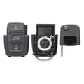 Miniatyrbilde 6 av 7: For Skoda Fabia Octavia Superb 2001-2013 3 Button Remote Flip Key Fob Cover Case