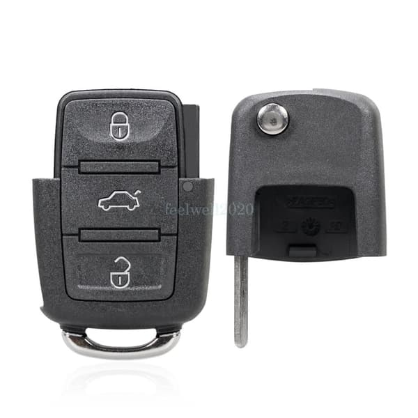 3 Button Remote Key Fob For Volkswagen VW Golf 7 Beetle Caddy Jetta Seat Skoda