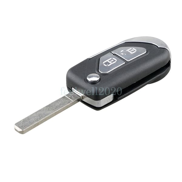 2 Button Car Remote Flip Key Fob Case Shell For Citroen DS3 2009 2010 -2016 2017