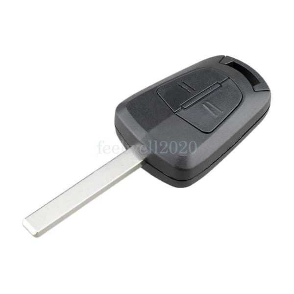 2X For Vauxhall Corsa Astra H Zafira Meriva 2 Button Remote Key Fob Case + Blade