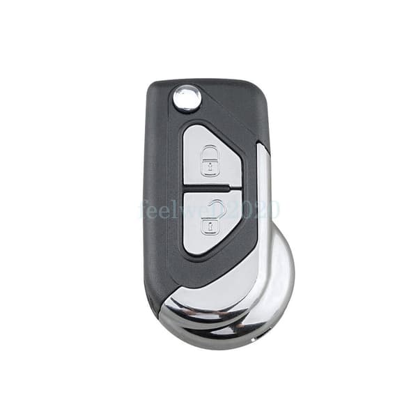 2Button Remote Key Case + VA2 Blade For Citroen DS3 2009 - 2017 Remote Fob Shell
