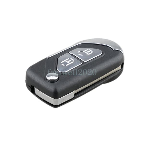 2Button Remote Key Case + VA2 Blade For Citroen DS3 2009 - 2017 Remote Fob Shell