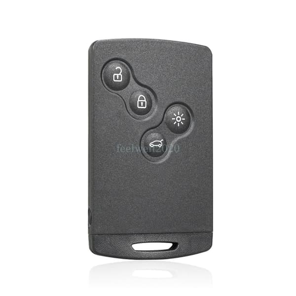 For Renault Scenic 2014 2013 2012 2011 2010 433Mhz Remote Key Fob Card + Blade