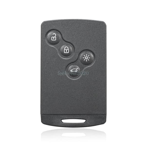 For Renault Scenic 2014 2013 2012 2011 2010 433Mhz Remote Key Fob Card + Blade