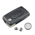 Miniatyrbilde 5 av 7: For Peugeot Expert 207 308 807 3008 5008 Key Fob Case Battery 2 Button - CE0536