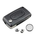 Miniatyrbilde 1 av 7: For Peugeot Expert 207 308 807 3008 5008 Key Fob Case Battery 2 Button - CE0536