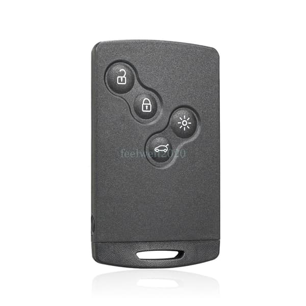 4 Button Smart Remote Key Case Fob Shell For Renault Laguna Megane Scenic Clio