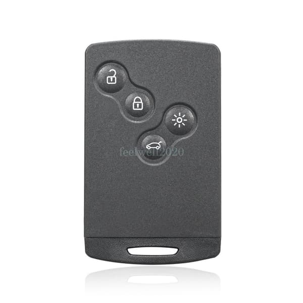 4 Button Smart Remote Key Case Fob Shell For Renault Laguna Megane Scenic Clio