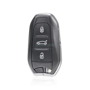 3 Button Car Remote Key Fob For Peugeot 208 308 3008 5008 Partner 433Mhz 4A Chip