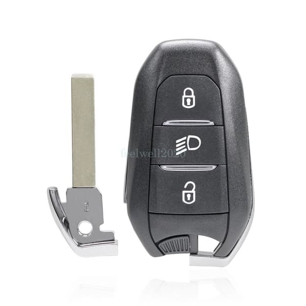 3 Button Remote Key Fob 433MHz 4A Chip For Citroen C3 C4 Cactus Picasso DS3 DS7